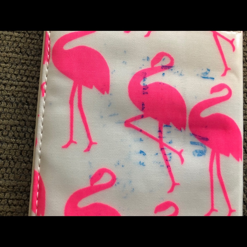 Kate Spade NY Flamingo Print Passport Holder Cover - Picture 7 of 7
